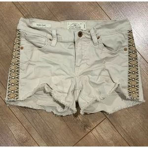 Women’s Lucky Brand Denim Malibu Light Tan Shorts Size 00